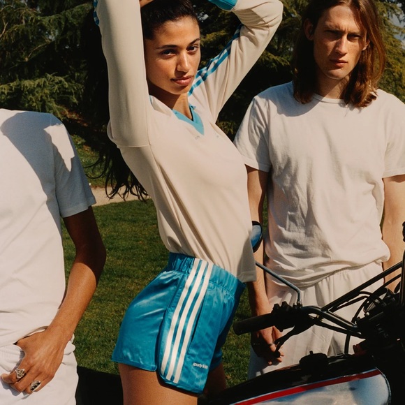 Sporty rich adidas long sleeves jersey tee top, size XXS - Picture 3 of 5